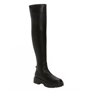 NEW STEVE MADDEN women's over knee platform boot in black
